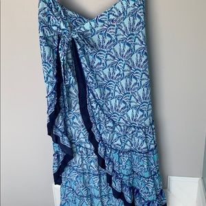 Lilly Pulitzer Alaina Wrap Skirt One of a Kind